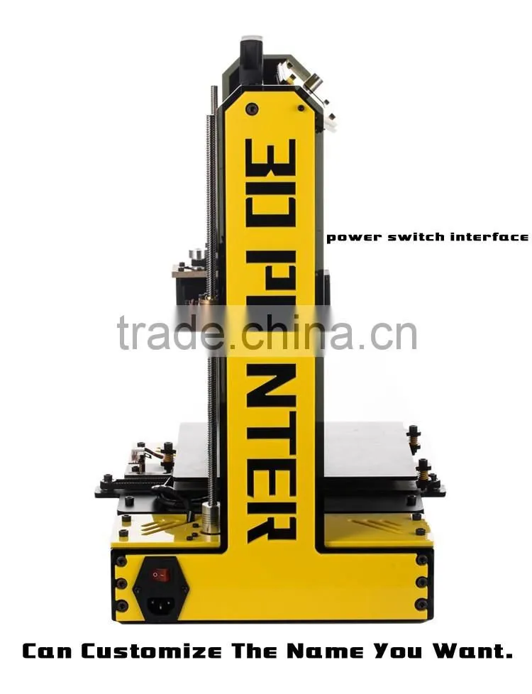 2016 New Hot Reprap DIY Semi Assembled 3D Printer Prusa I4 Prusa I3 Plus 2020 Aluminum Frame Linear Guide Rail for XZY Axis