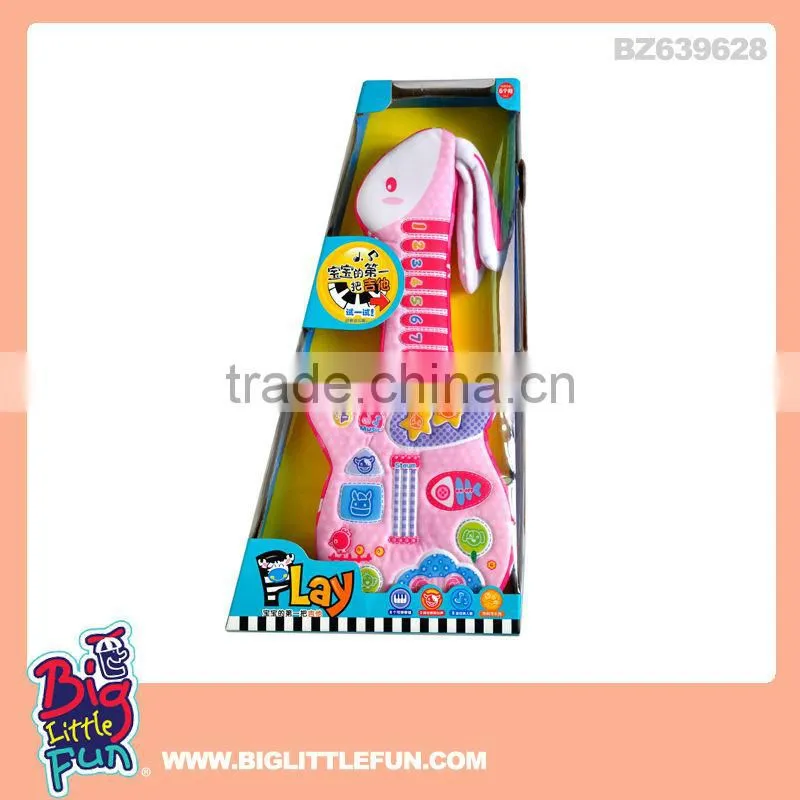 Acoustic guitar pick toy for kid to play with battery