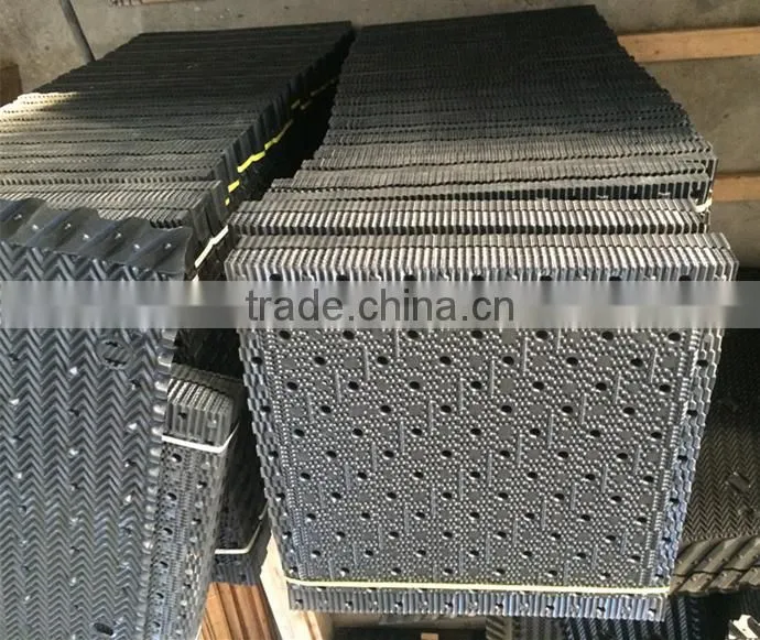 750*800mm cooling tower fill made in China/Good quality PVC cooling tower fill pack