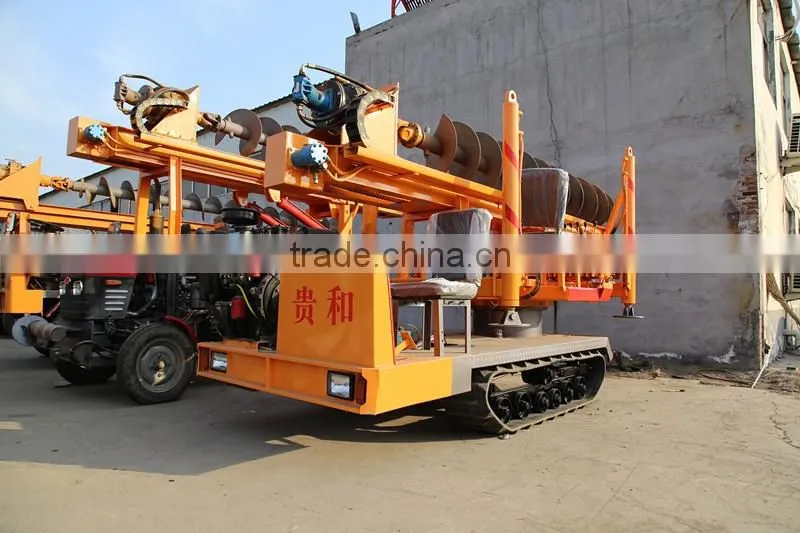 Tractor digging machine