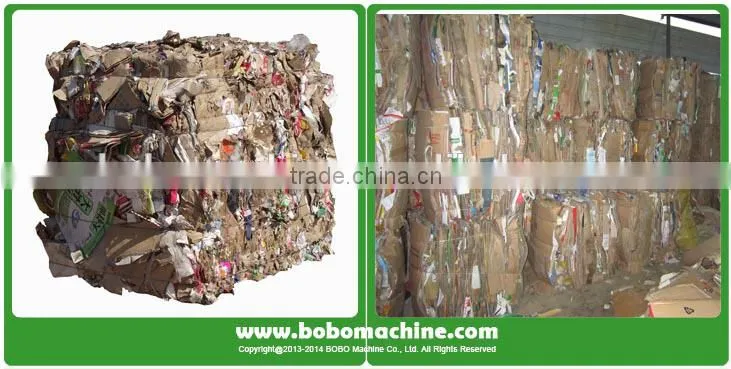 Intelligent press cylinder baler for waste paper