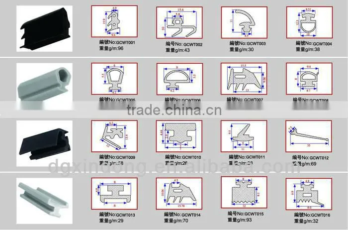 China manufacture hot selling rubber sealing strip