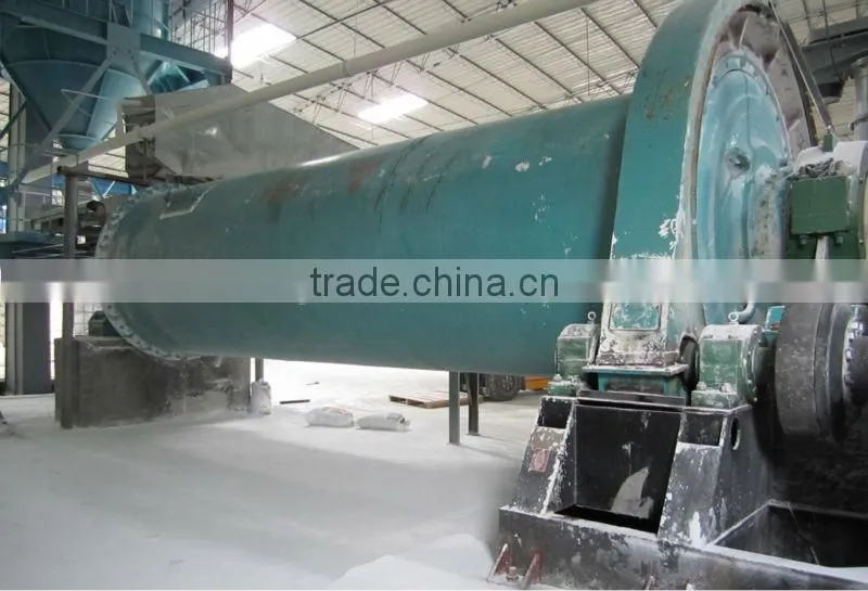 Dry ball mill plant for limestone grinding station