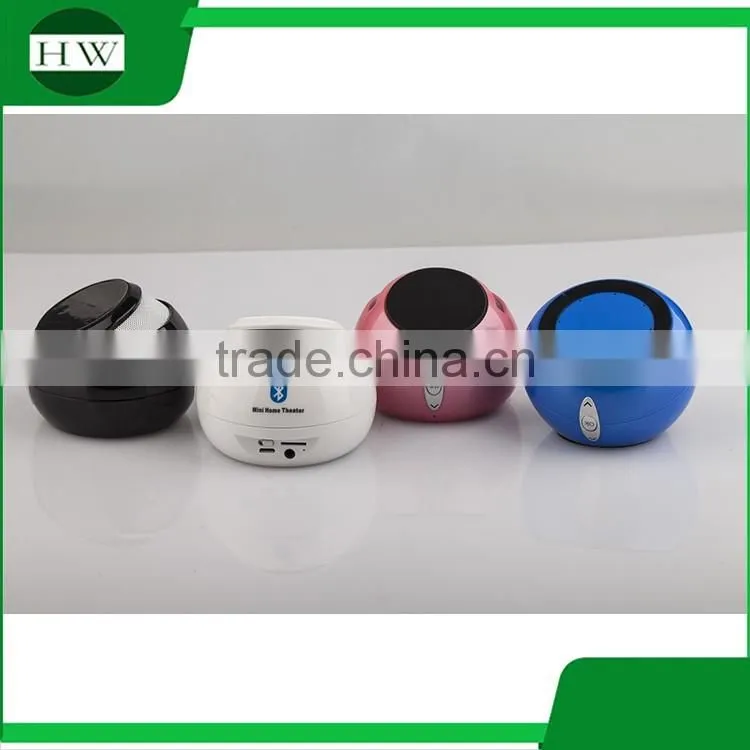 ball shape anti gravity mobile phone sucker stand holder sound box mini portable wireless bluetooth speaker