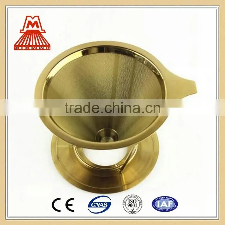 Alibaba top sellers Gold Stainless steel coffee filter hot selling products in China