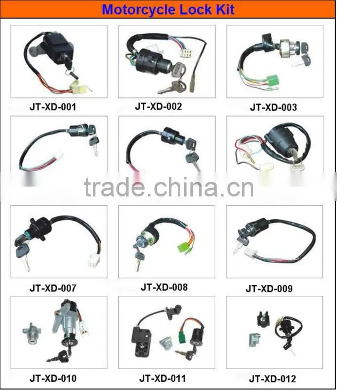 motorcycle fuel tank cap with key lock