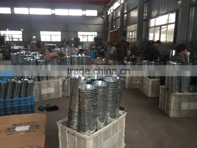 Galvanized Floral Bucket