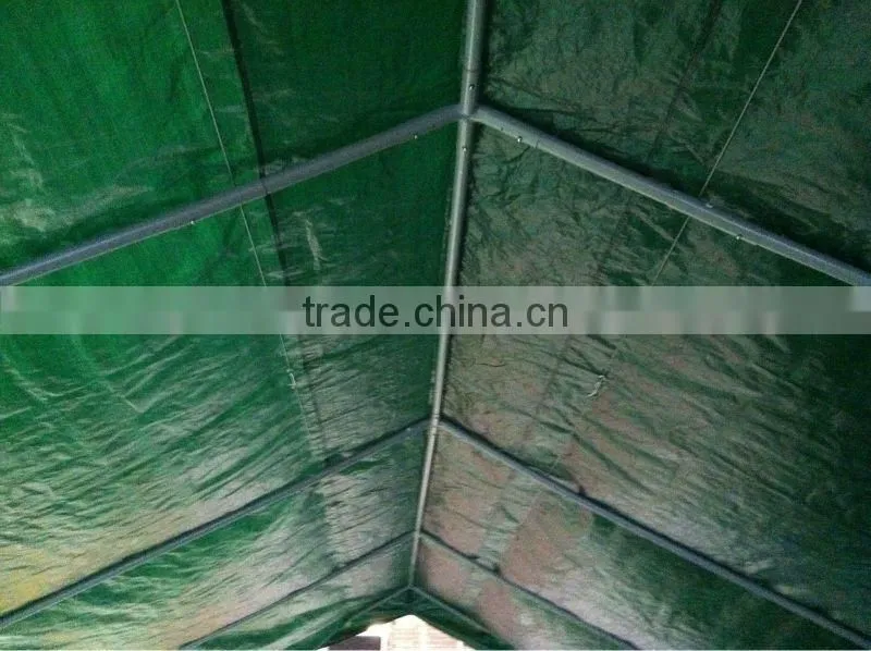 3X6m steel structure outdoor car parking shelter