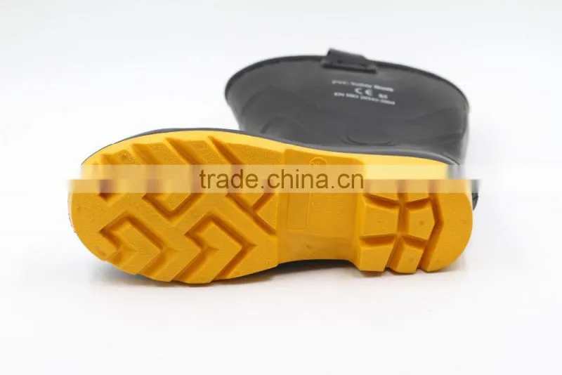 Cold Resistant PVC safety boots winter work shoes
