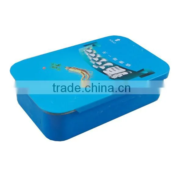 rectangular metal tin boxes for candy
