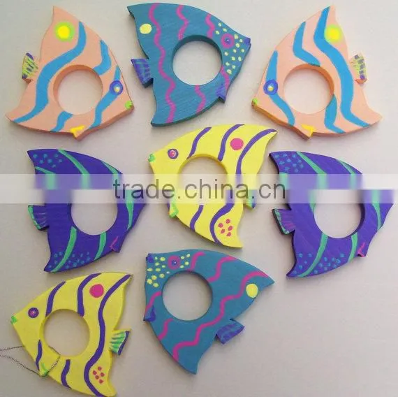 High Quality Wooden Digital Printing Napkin Ring