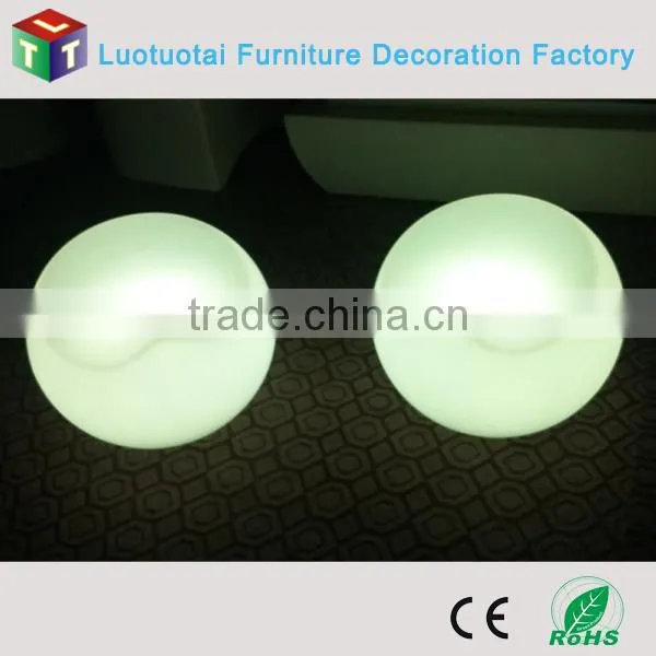 PE remote control battery operated LED apple Bar Chair