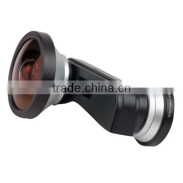 Universal Clip 3 in 1 Fisheye Lens For Mobile Phone lens, Super wide lens for all smartphone, easy to take camera lens