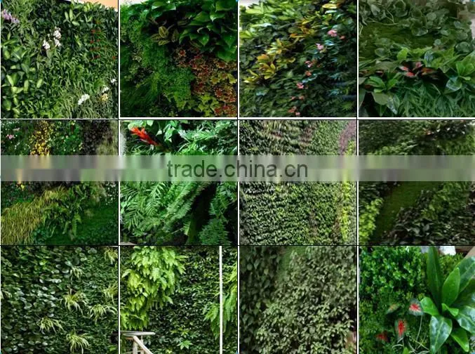 SJLJ013315 artificial moss / plastic moss floor tile for wall decoration