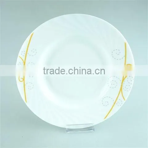 32PCS Glass dinnerware set with color box in stock