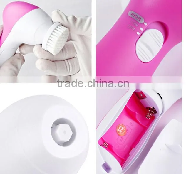 5 in 1 Multinational Electric Face Cleaner for Deep Cleansing