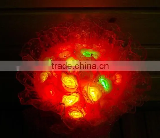 45cm Artificial Satin Rose Flower
