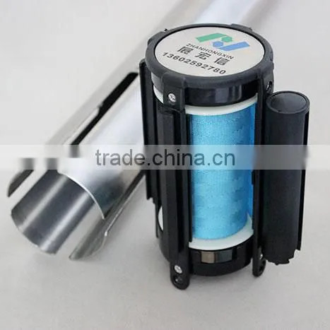 shenzhen supplier of traffic barrier four-way belt for queue line barrier