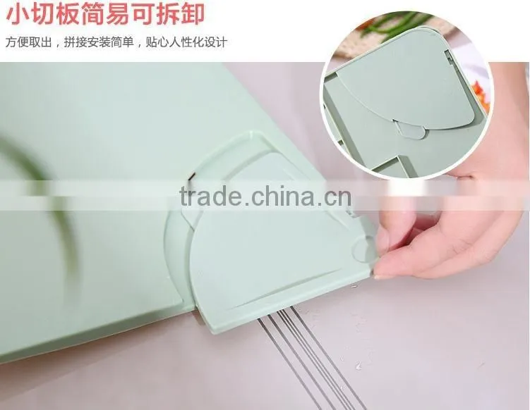 Multi-function plastic two-in-one cutting board