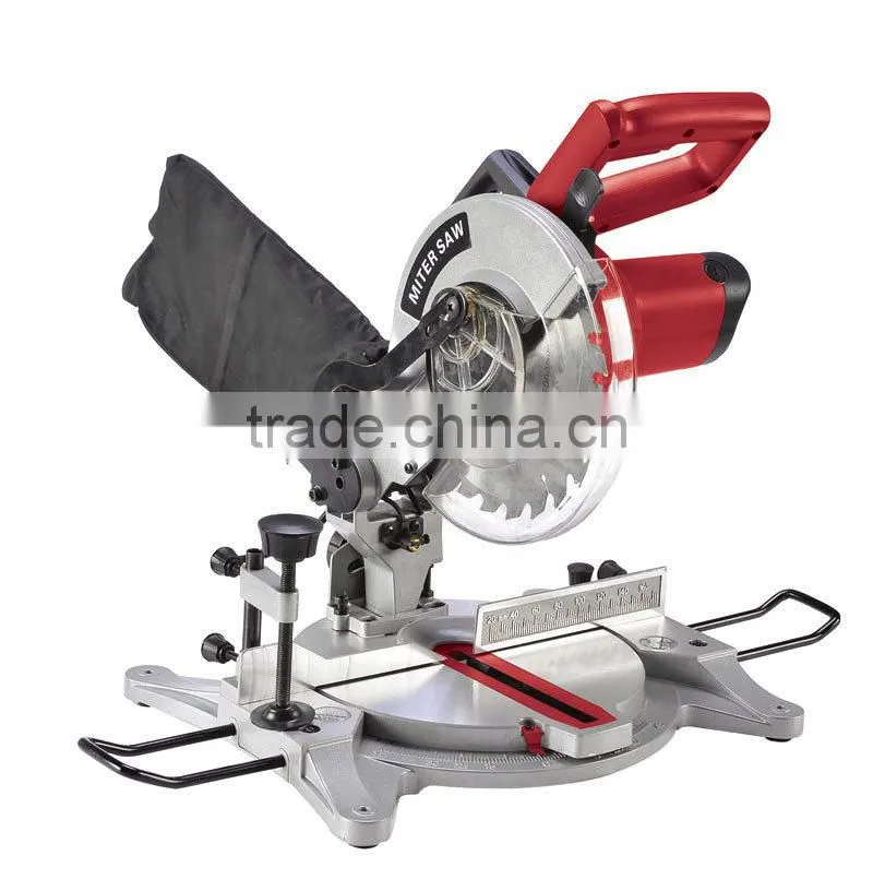 210mm 1500w Aluminum/Wood Cutting Power Miter Saw Portable Electric Commercial Table Saw GW8005A