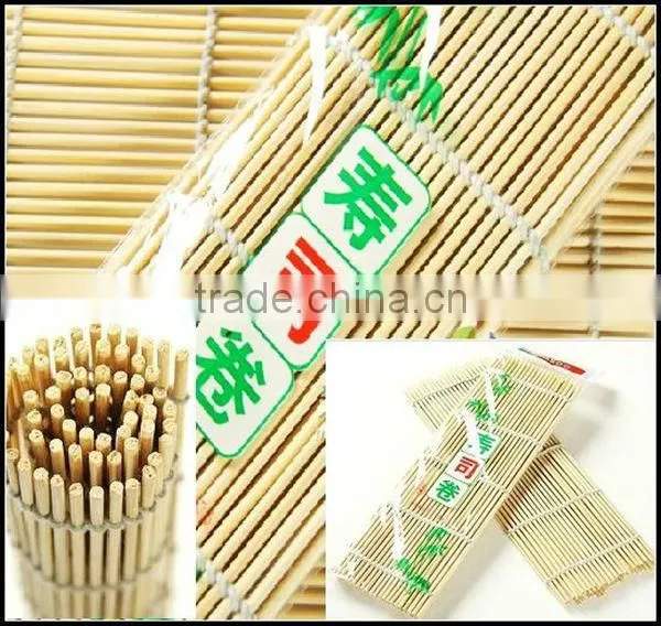 wholesale white skin bamboo sushi rolling mat