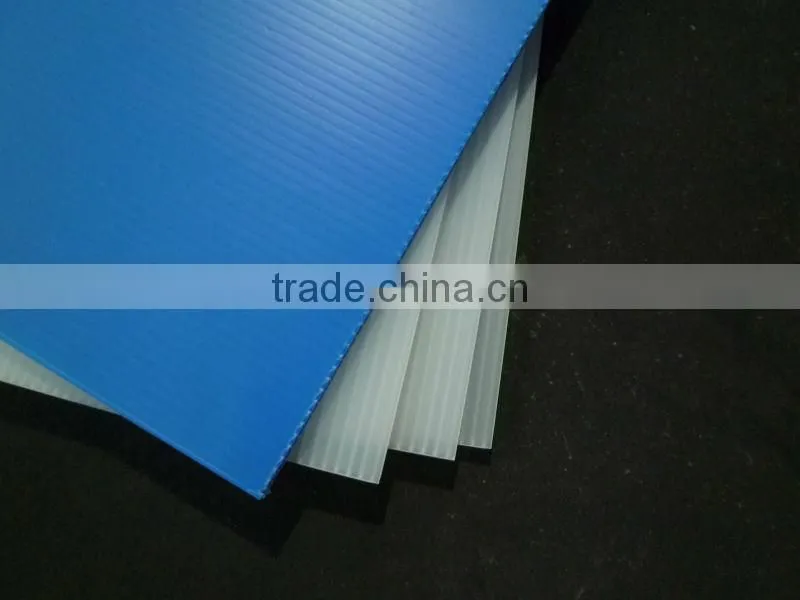 pp hollow plastic coroplast sheet