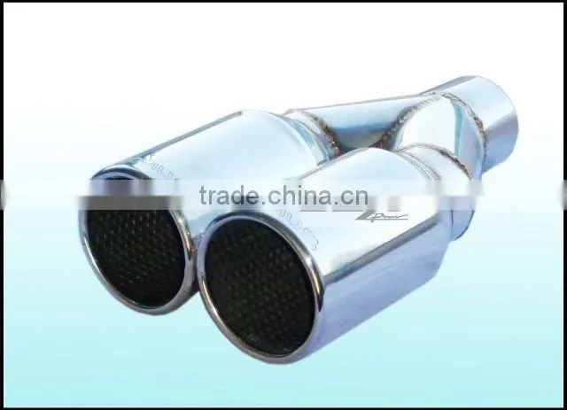 performance muffler,Welding dual pipe