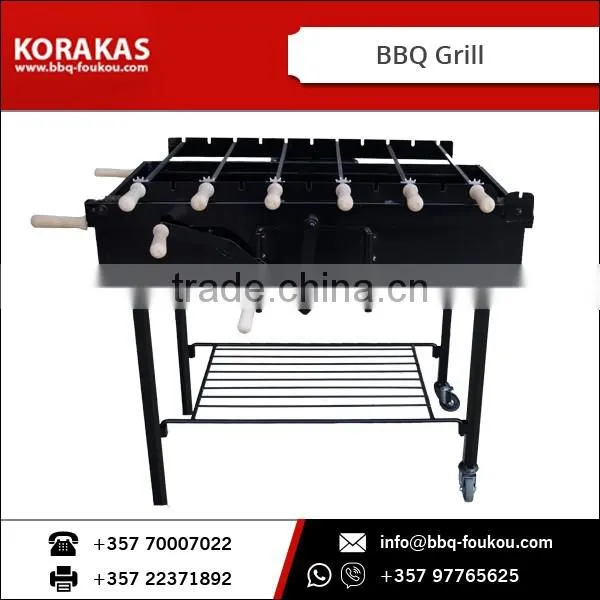 Commercial Smoker Barbecue Grills, Charcoal Burning BBQ Grill Machine