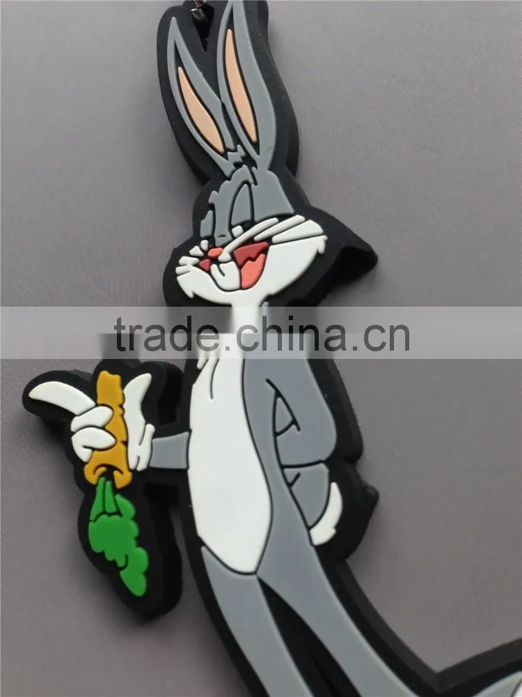Oem custom souvenir soft pvc keychain,pvc rubber key chain,high quality silicone key rings