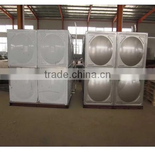 water supply Assmbled combined stainless steel water tanks