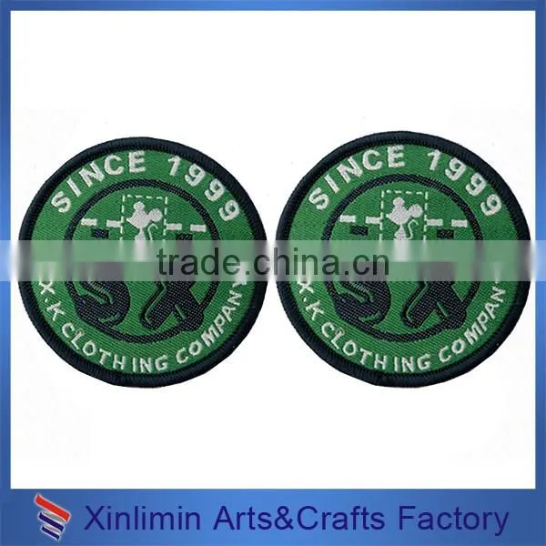 Personalized woven patch for sports shoes