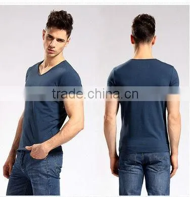 Men modal wholesale cotton blank cheap t-shirt