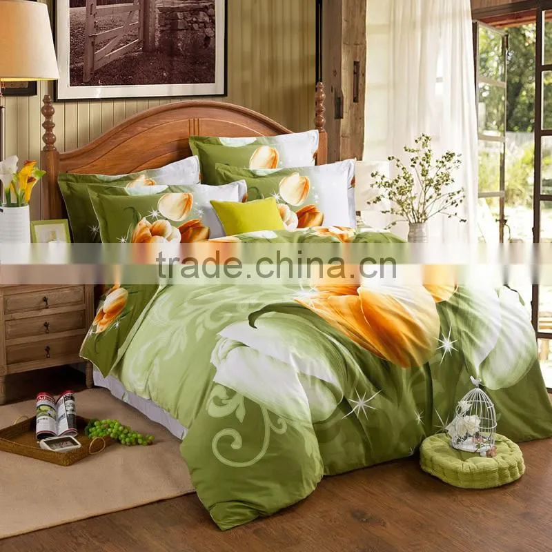 100% cotton brushed fabric for bedding set