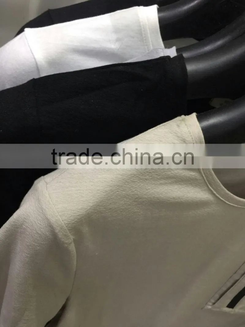 GZY Guangzhou stock lots linen fabric breathable soft t-shirt for man wholesale