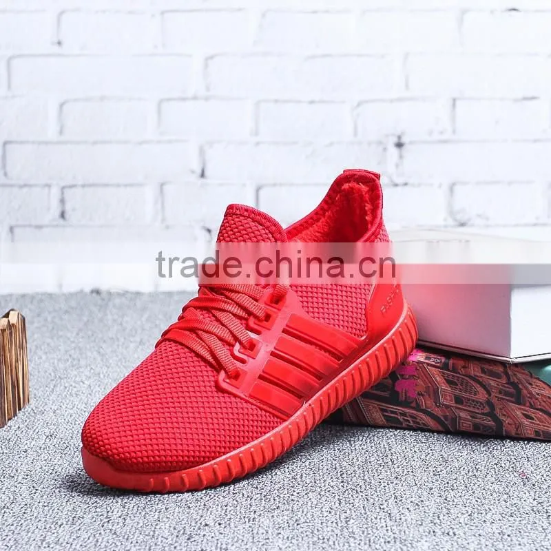 China factory direct price wholesale winter sport shoes running shoes for man 2017