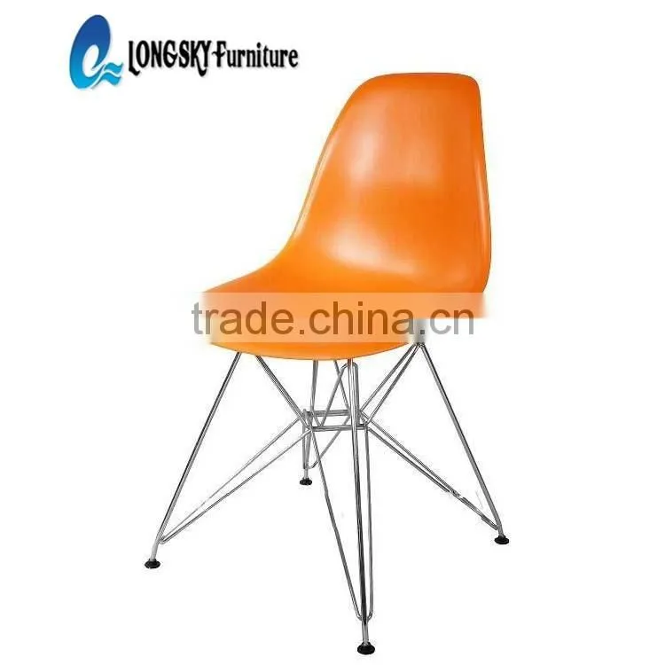 LS-4001A Modern Dining Room Furniture Cheap ABS Plastic Chair Replica Eiffel Chair