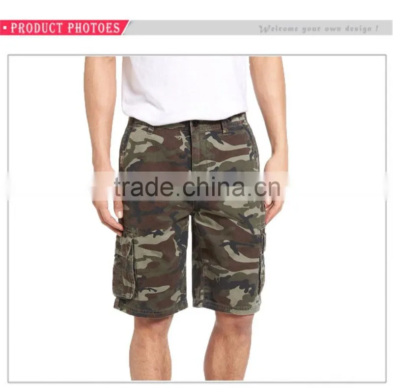 Hot Sale High Waisted Camo Cargo Breathable Top Quality Best Mens Shorts