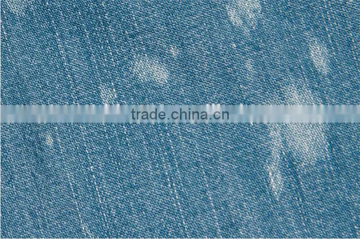 2016 European Style splash ink men denim casual shirt