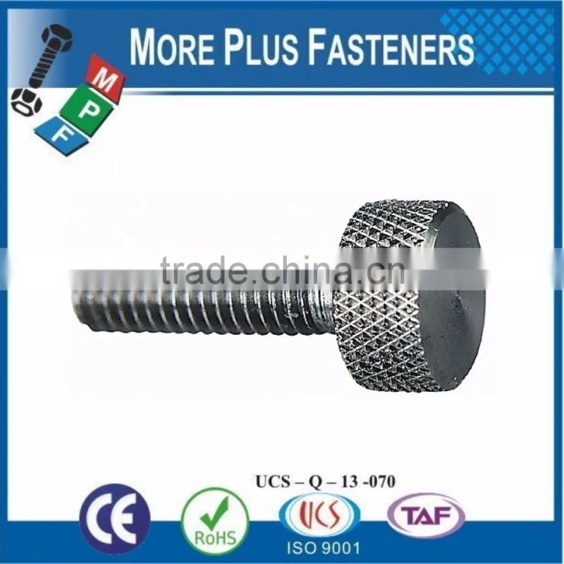 Made in Taiwan Gibraltar Stainless Steel Plain Finish Brass Thumb Screw