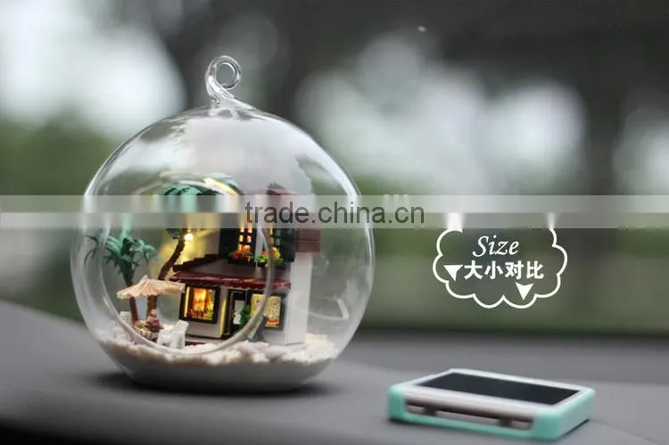 Best toys for 2015 christmas gift,open glass ball