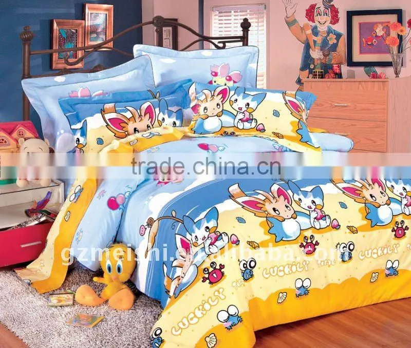 100%cotton cartoon pattern duvet cover 128*68