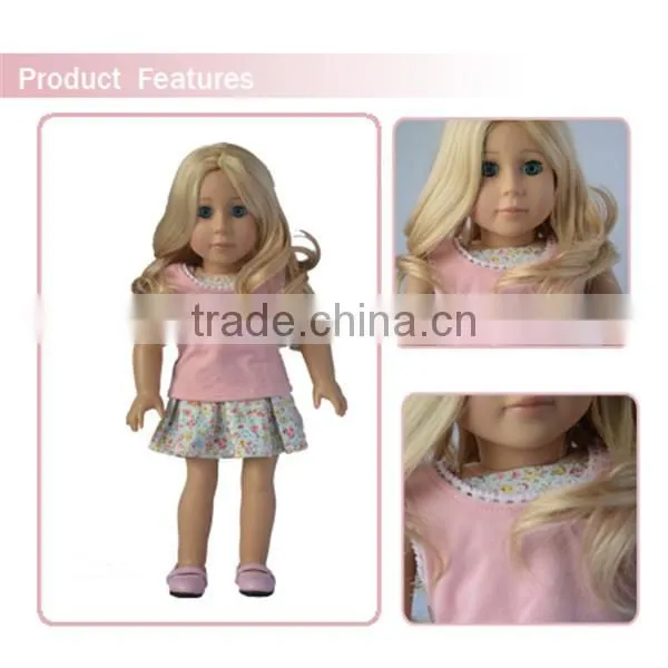 dolls american girl doll beautiful curly blonde wigs