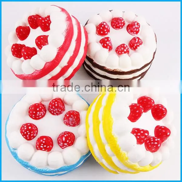 High quality PU soft slow rising squishy cake