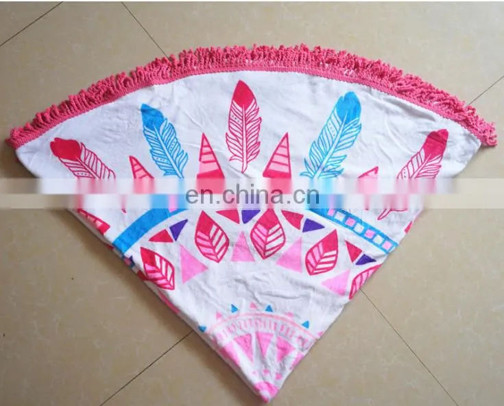 2016 best selling multi use cotton beach towel and shawl