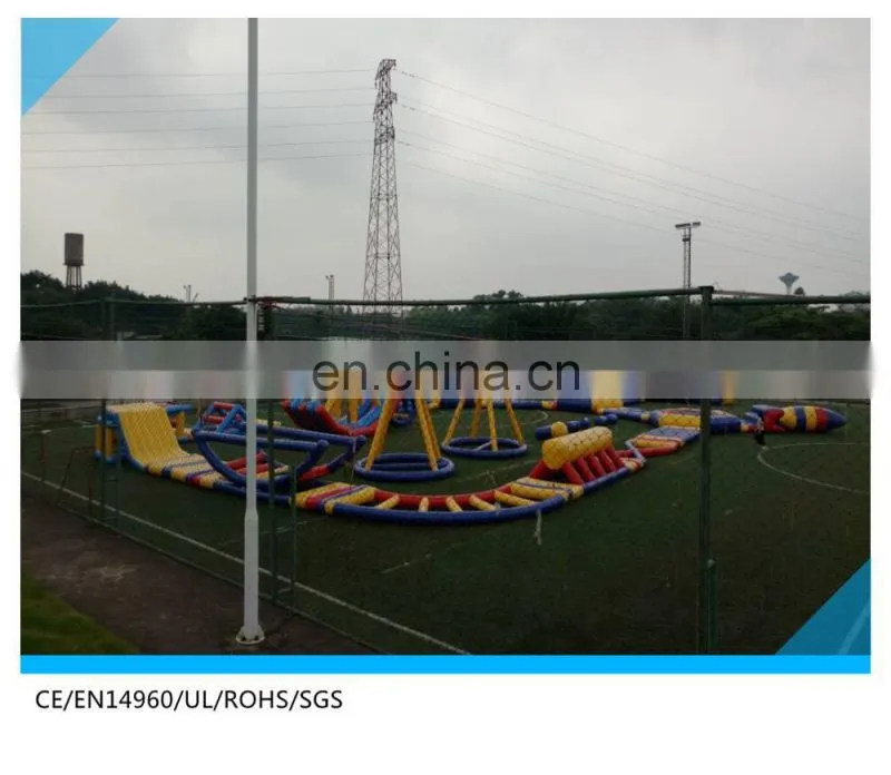 Sea floating inflatable water park /inflatable water obstacle course for sale