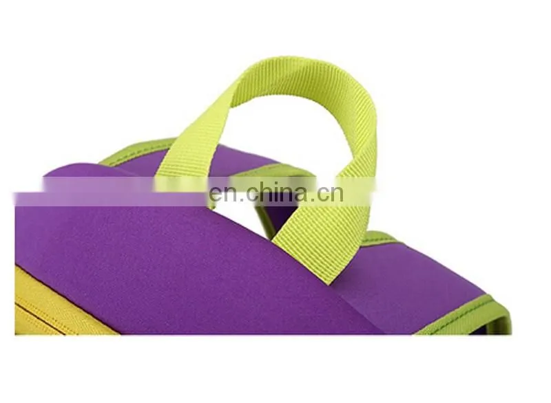 very beautiful with promotional cartoon child school bag