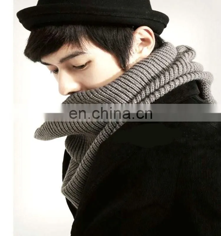 2018 wholesale hot selling fashion warm infinity loop knitted scarf