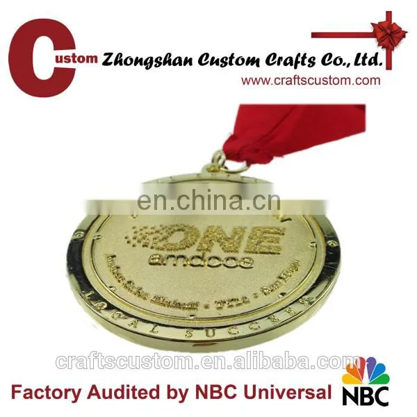 Promotional new products expert factory custom 3D design blank gold finish medal