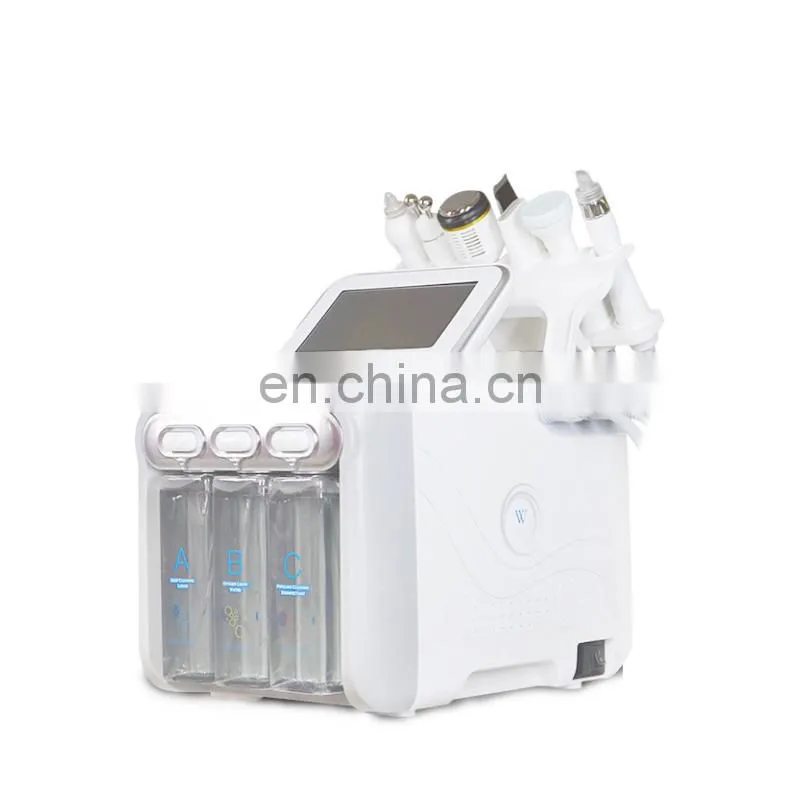 technology H2-O2 water jet peel spa dermabrasion system vacuum facial cleaner Hydra machine