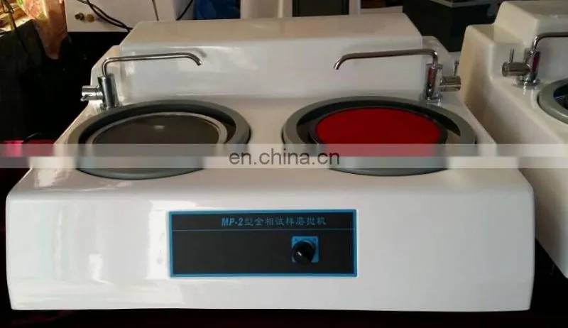 MP-2/MP-2B Dual Where Units Three Speed Metallurgical Preparation Grinding and Polishing Machine
